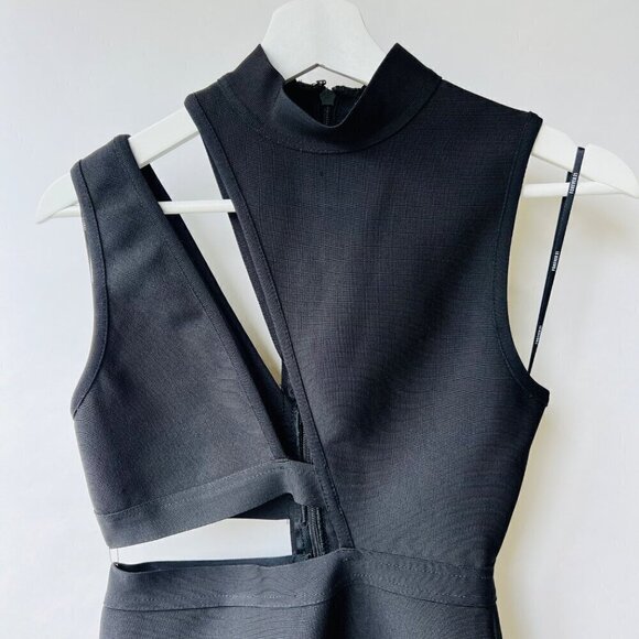 ❤️ Herve Leger x Forever 21 New cut out bandage dress, Black, Size S - Picture 7 of 8